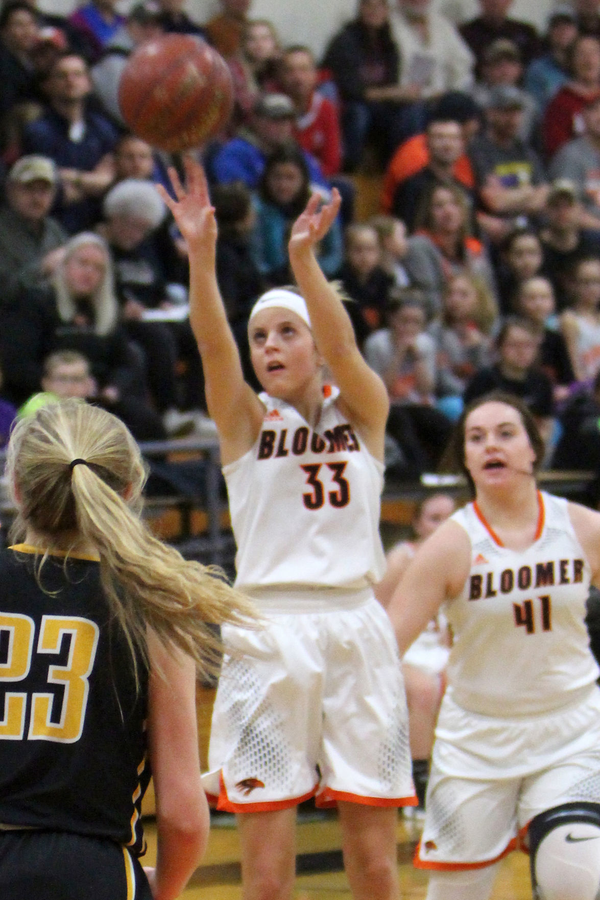 Northwestern at Bloomer girls basketball 2-1-19